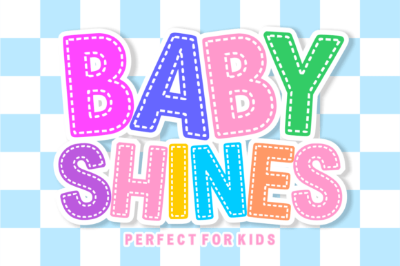 Bring Playfulness to Your Brand with Baby Shines Font