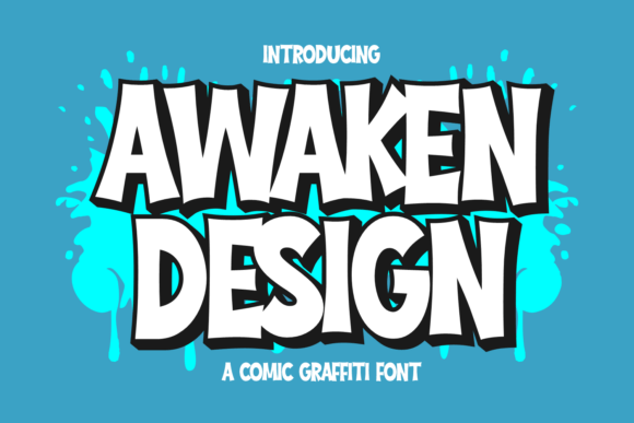 Bring Your Creations to Life with Awaken Design Font