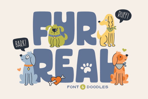 Bringing Charm to Branding with Fur Real Font