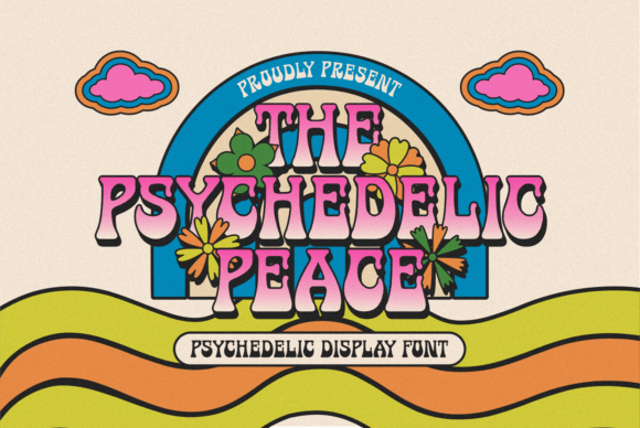 Captivate Your Audience with The Psychedelic Peace Font