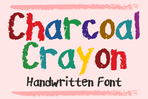 Charcoal Crayon: A Playful Handwritten Font for Creative Projects