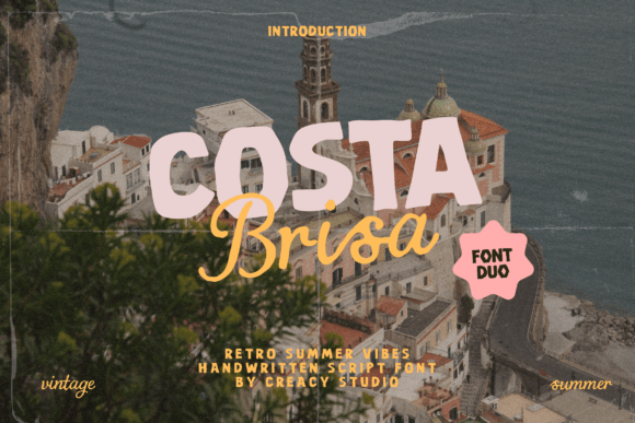 Costa Brisa Duo: A Font for Eye-Catching Campaigns