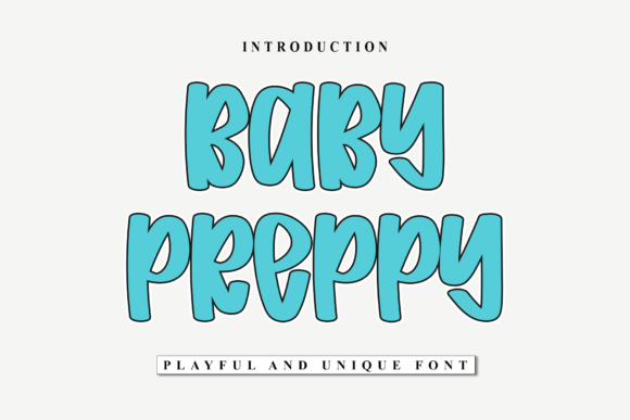 Enhance Your Brand with Baby Preppy: A Minimal and Neat Font