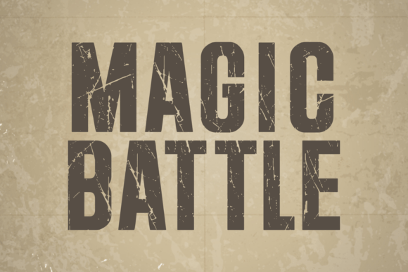 Enhance Your Brand with Magic Battle Font