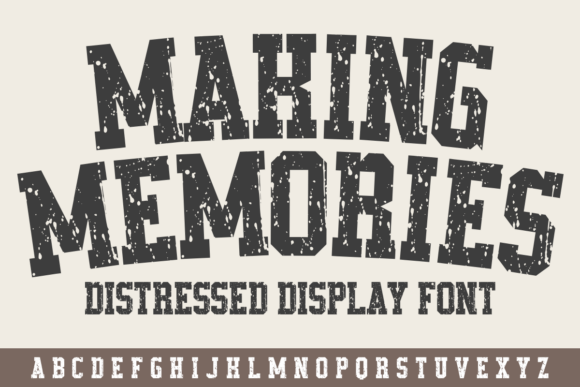 Enhance Your Brand with Making Memories Font