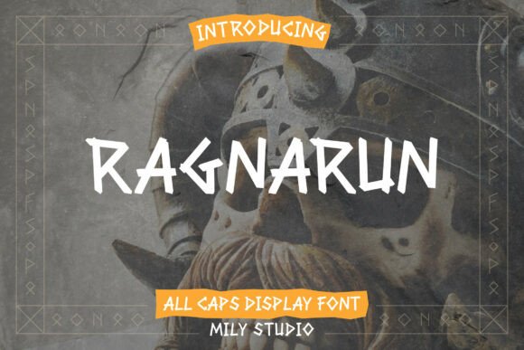 Enhance Your Brand with Ragnarun: A Bold Nordic Display Font