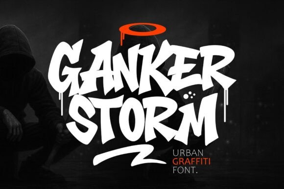 Ganker Storm: The Bold Display Font for Eye-Catching Campaigns