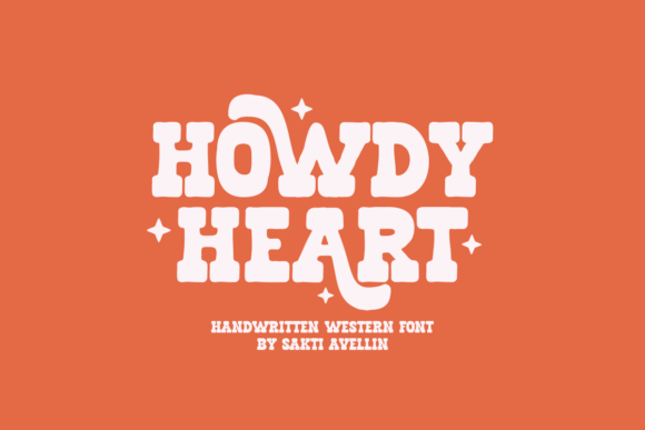 Howdy Heart: A Charming Display Font for Web Design
