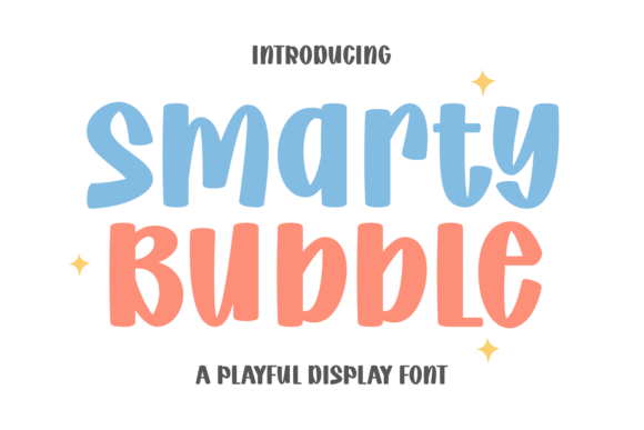 Inject Joy with Smarty Bubble: A Playful Display Typeface