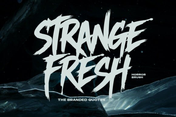 Strange Fresh: The Bold Typeface for Eye-Catching Campaigns