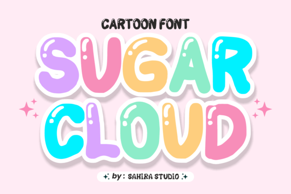 Sugar Cloud: A Joyful Font for Craft and Product Design