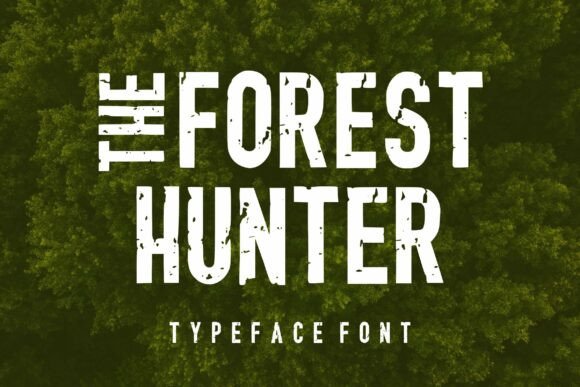 The Forest Hunter: A Bold Typeface for Web Design
