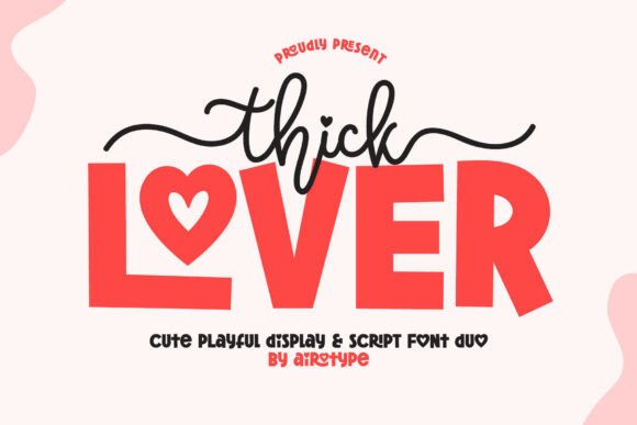 Thick Lover Duo: A Charming Font for Modern Web Design