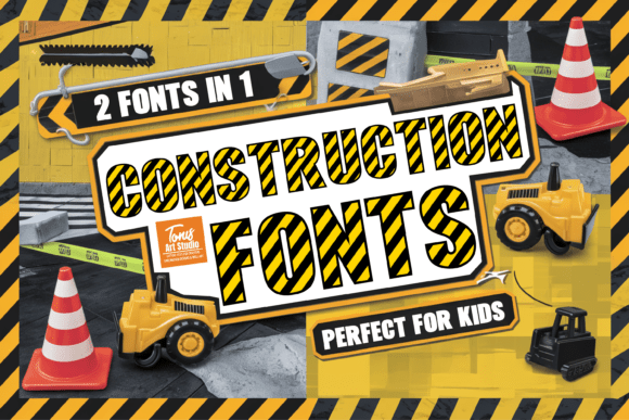 Transform Your Publication with the Bold Construction Bundle Font