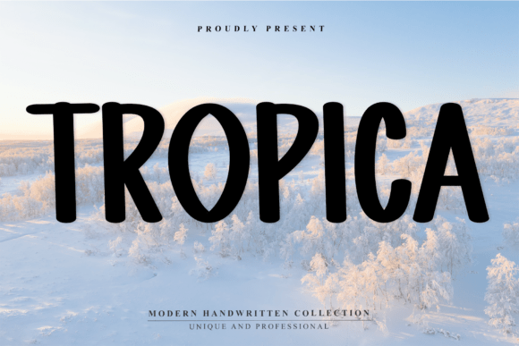 Tropica: A Bold, Playful Font for Modern Web Design
