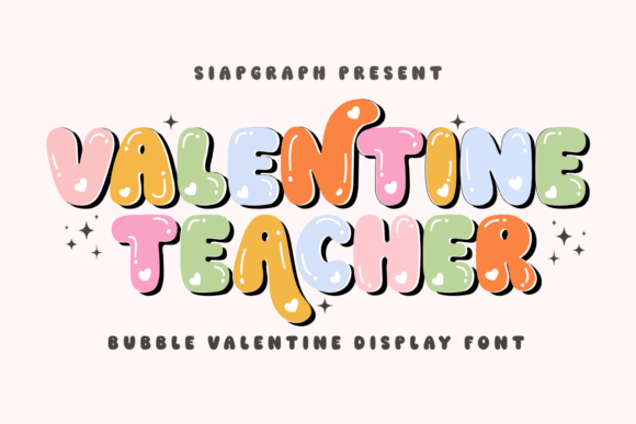 Valentine Teacher: A Charming Font for Your Brand