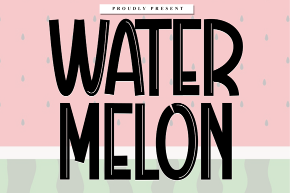 Water Melon Font: A Charming Script for Brand Campaigns