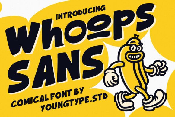 Whoops Sans: A Playful Font for Engaging Web Designs