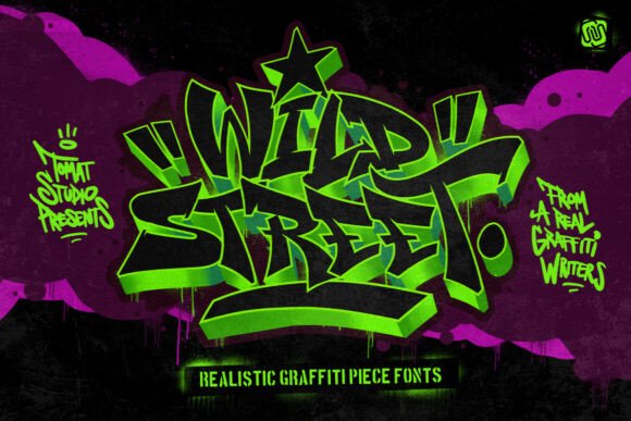 Wildstreet: A Graffiti-Style Font for Bold Editorial Design